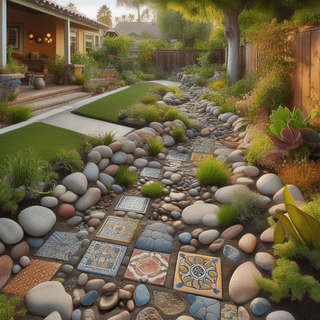 15 Front Yard Dry Creek Bed Landscaping - Photos & Ideas - ScDecorum