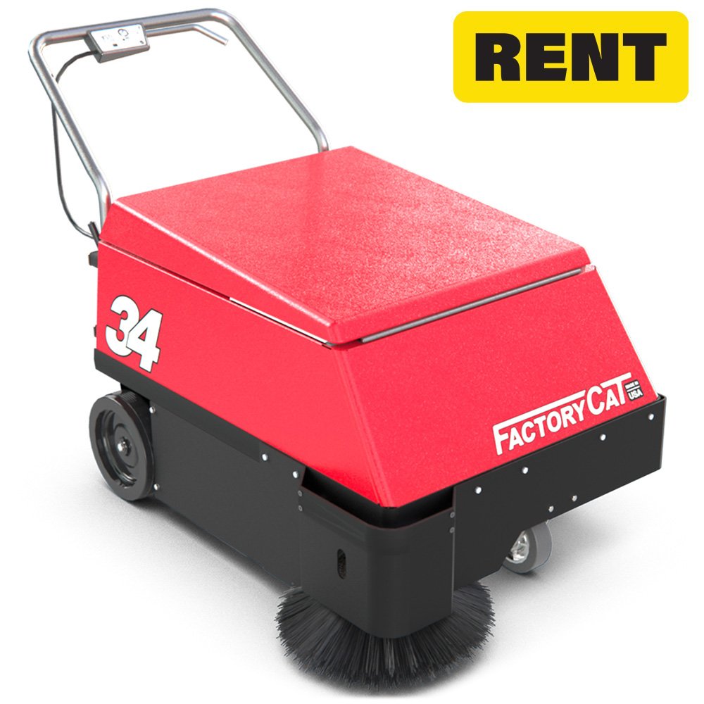 FactoryCat Model 34 Floor Sweeper Rentals