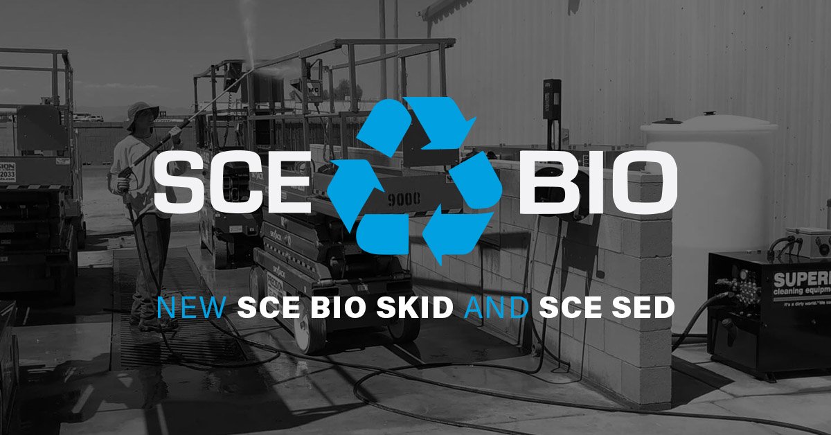 Rental Company Gets a New SCE BIO — Superior Cleaning Equipment