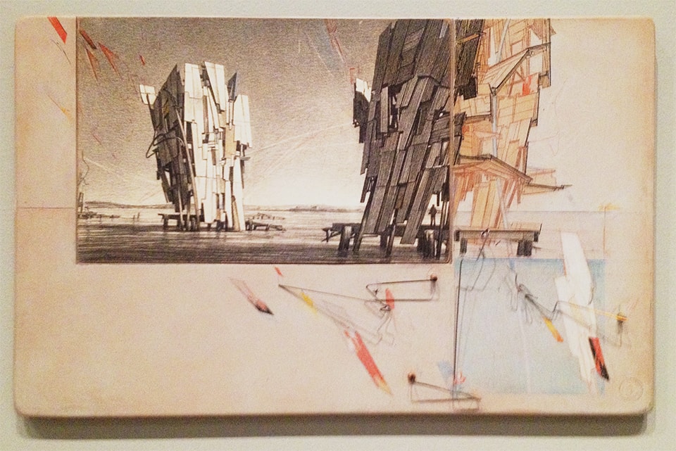 Exhibit Lebbeus Woods at The Drawing Center Scenario Journal