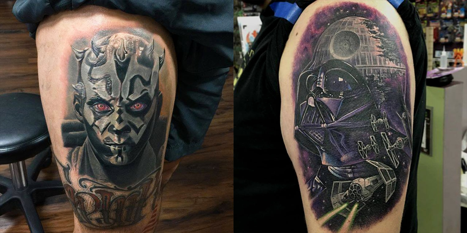 16 Amazing Star Wars Tattoos—Including One From “The Force Awakens” – Scene360 750_x_1500_jpg