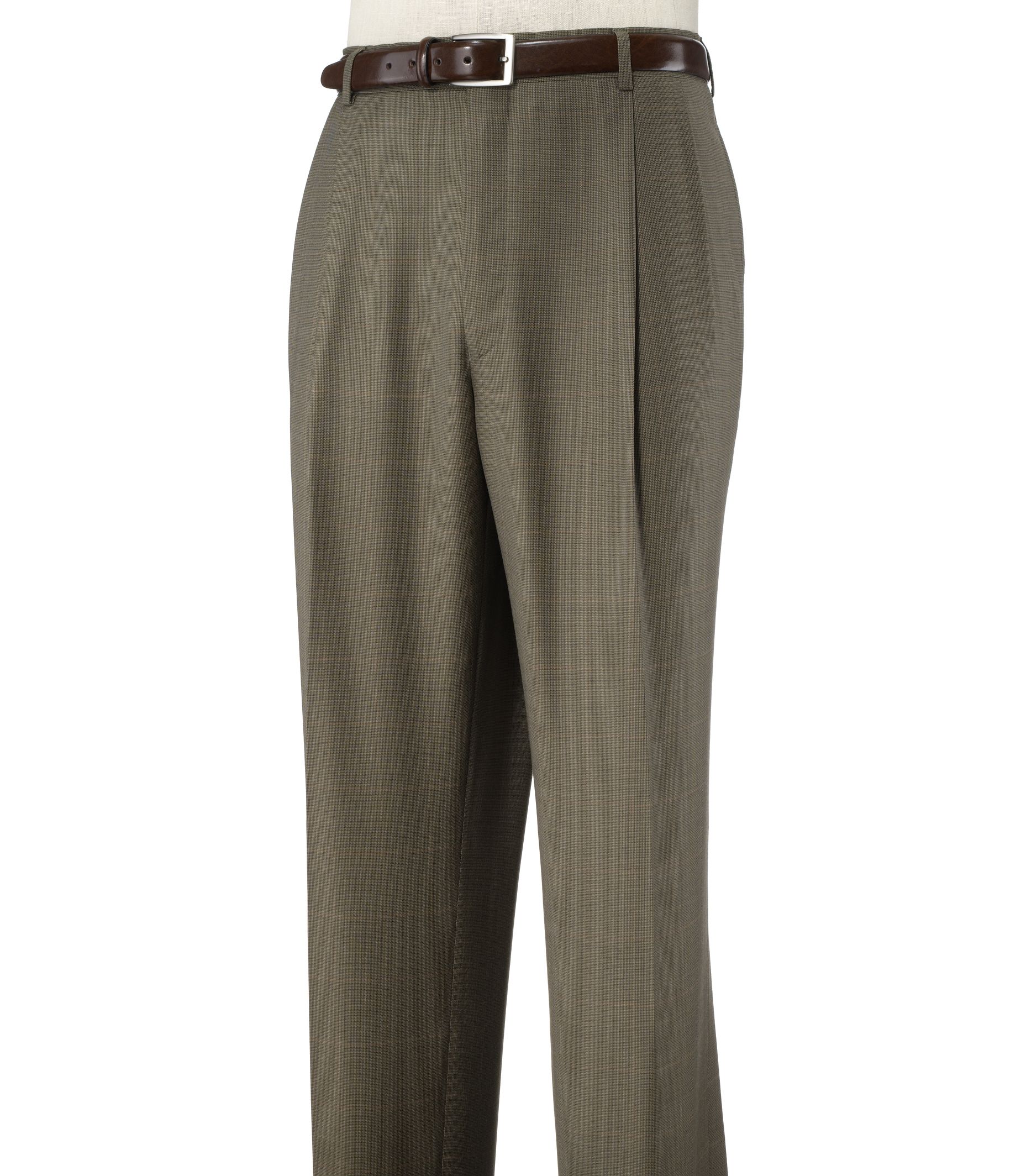 Executive Wool Pleated Front Trouser Sizes 4448 Yoba