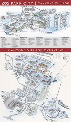 Park City Piste Map Daryn Goldarina