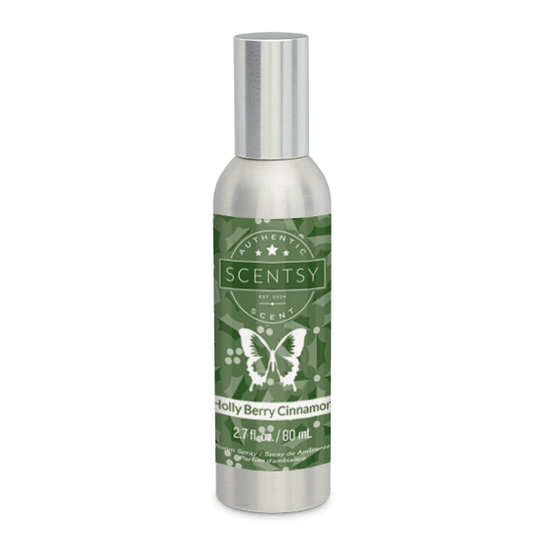 HOLLY BERRY CINNAMON ROOM SPRAY Scentsy® Online Store