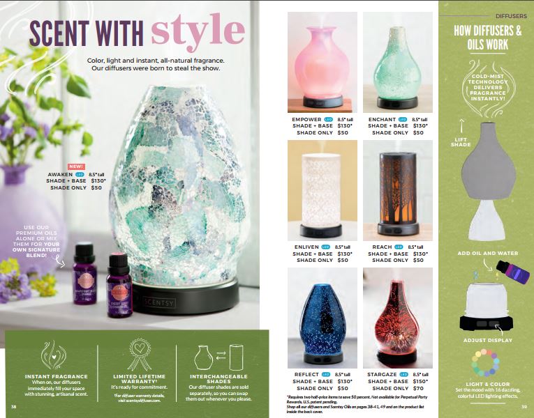 Scentsy 2018 Spring Summer Catalog Scentsy® Online Store