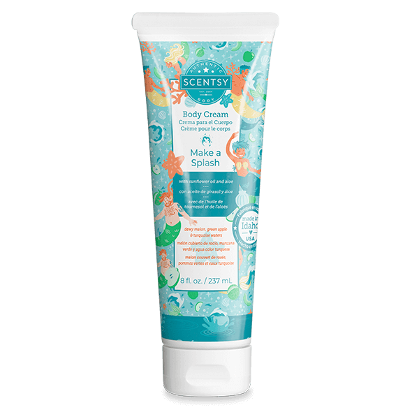 Make a Splash Scentsy Body Cream Scentsy® Online Store