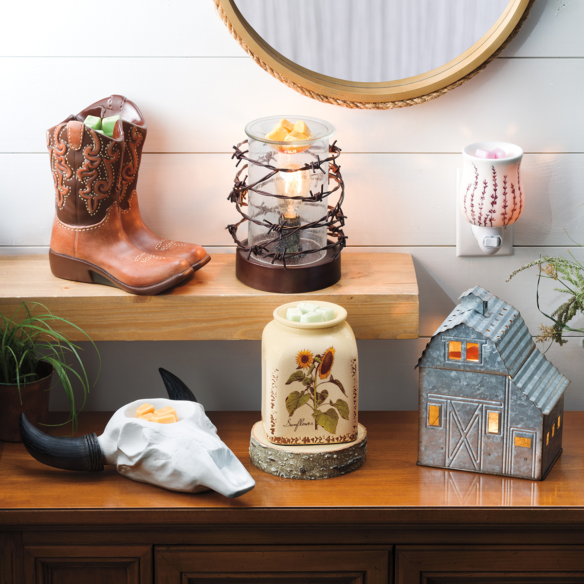 Antler Lodge Scentsy Candle Warmer Scentsy® Online Store