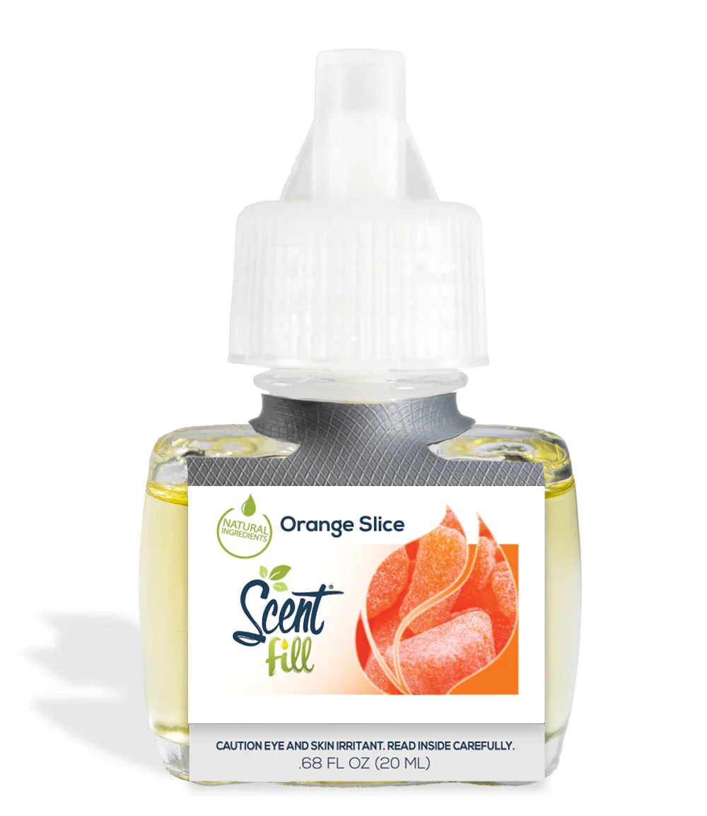 Orange Slice Plug in Refill Air Freshener Fits Air Wick® and more