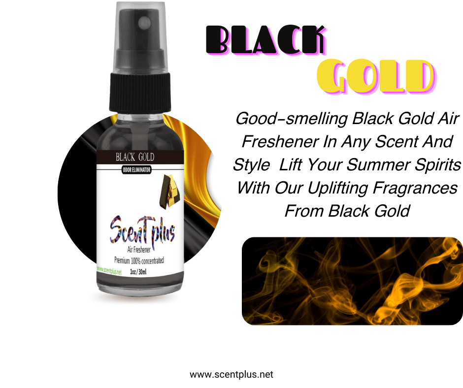 Scent Plus Air Freshener Black Gold 100 Oil Based