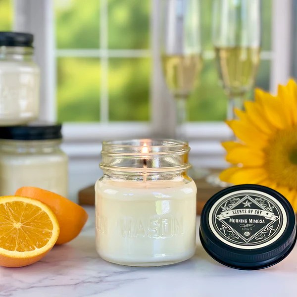 Canning Jar Soy Candles Scents of Soy Candle Co.