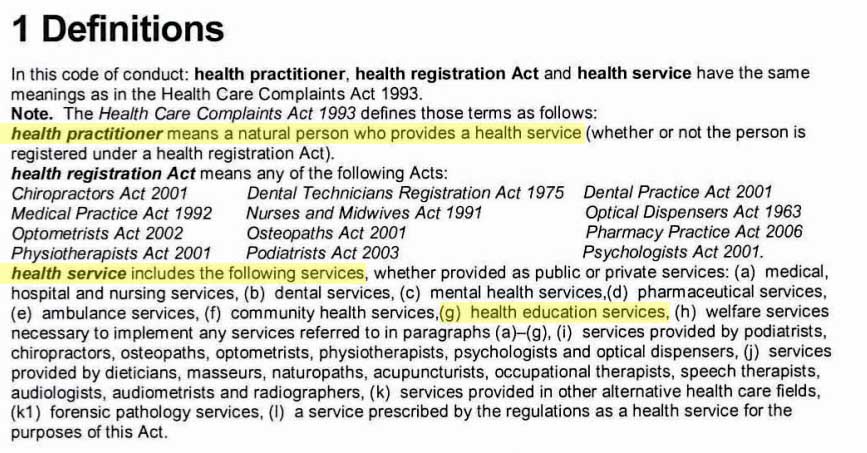 » Health Care Complaints Commission to investigate the AVN.