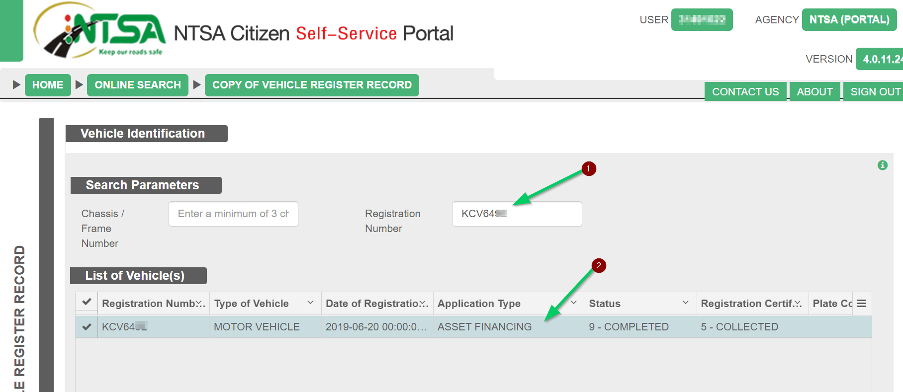 Motor Vehicle Search in Kenya 2024 Scepture Empire