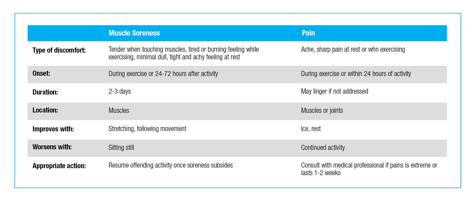 Soreness vs Pain What's the Difference? • Scerbo Physical Therapy
