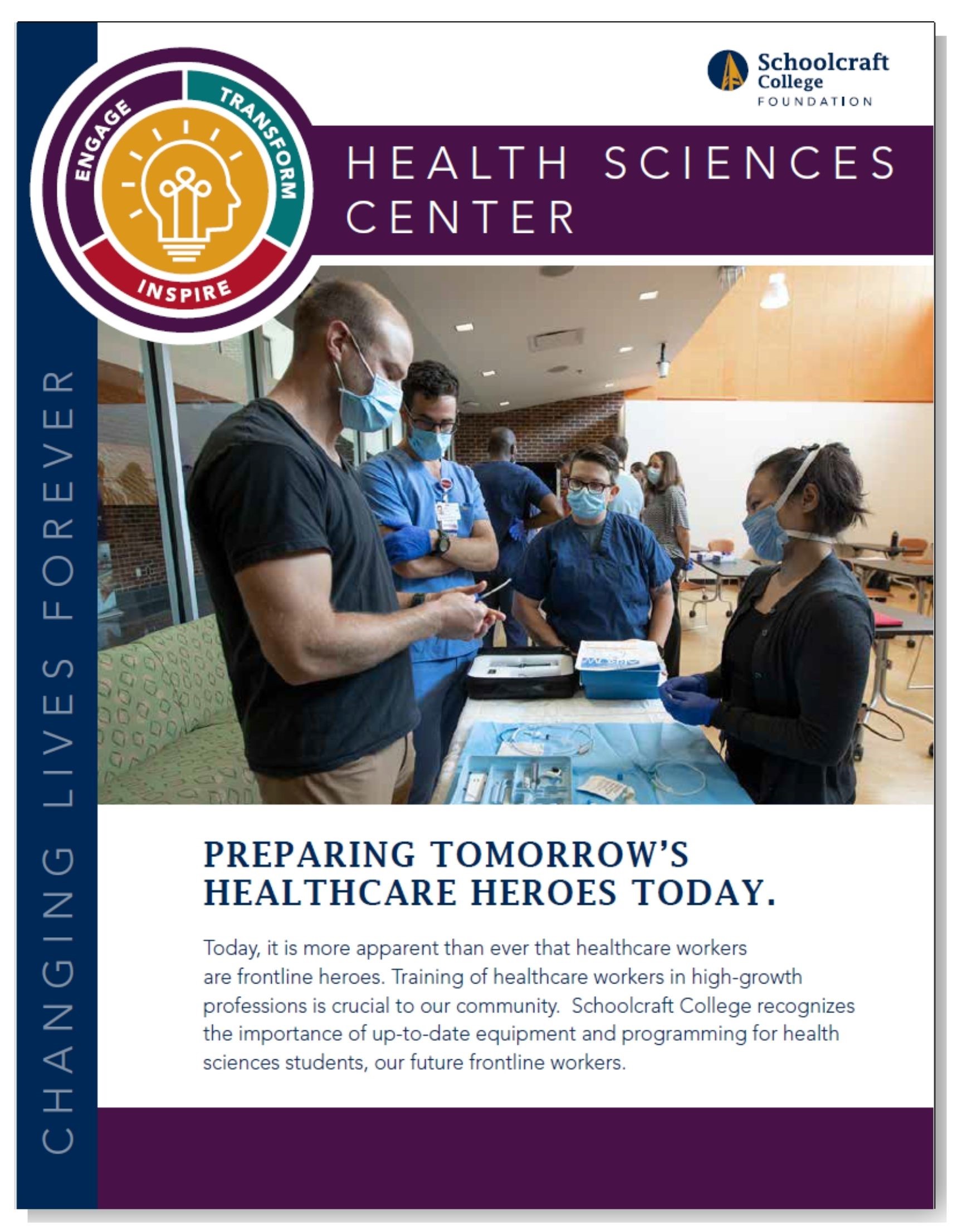 Health Sciences Center Schoolcraft College Foundation