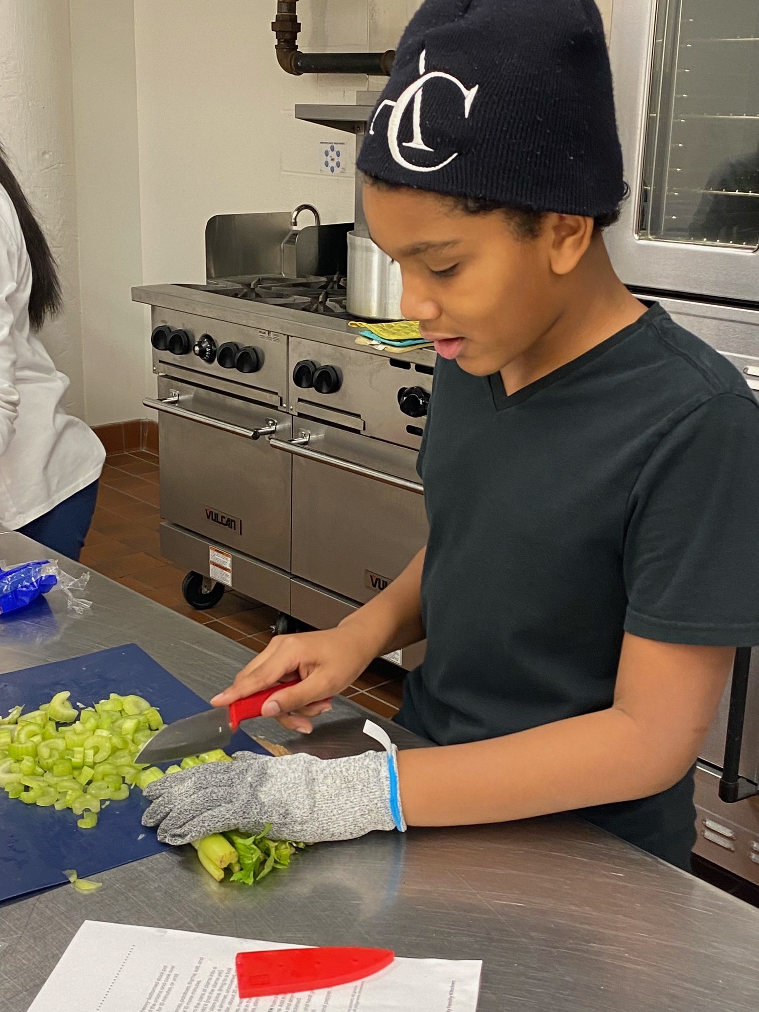 Clam chowder 'pretty good' but maybe better next time without the clams St. Christopher's
