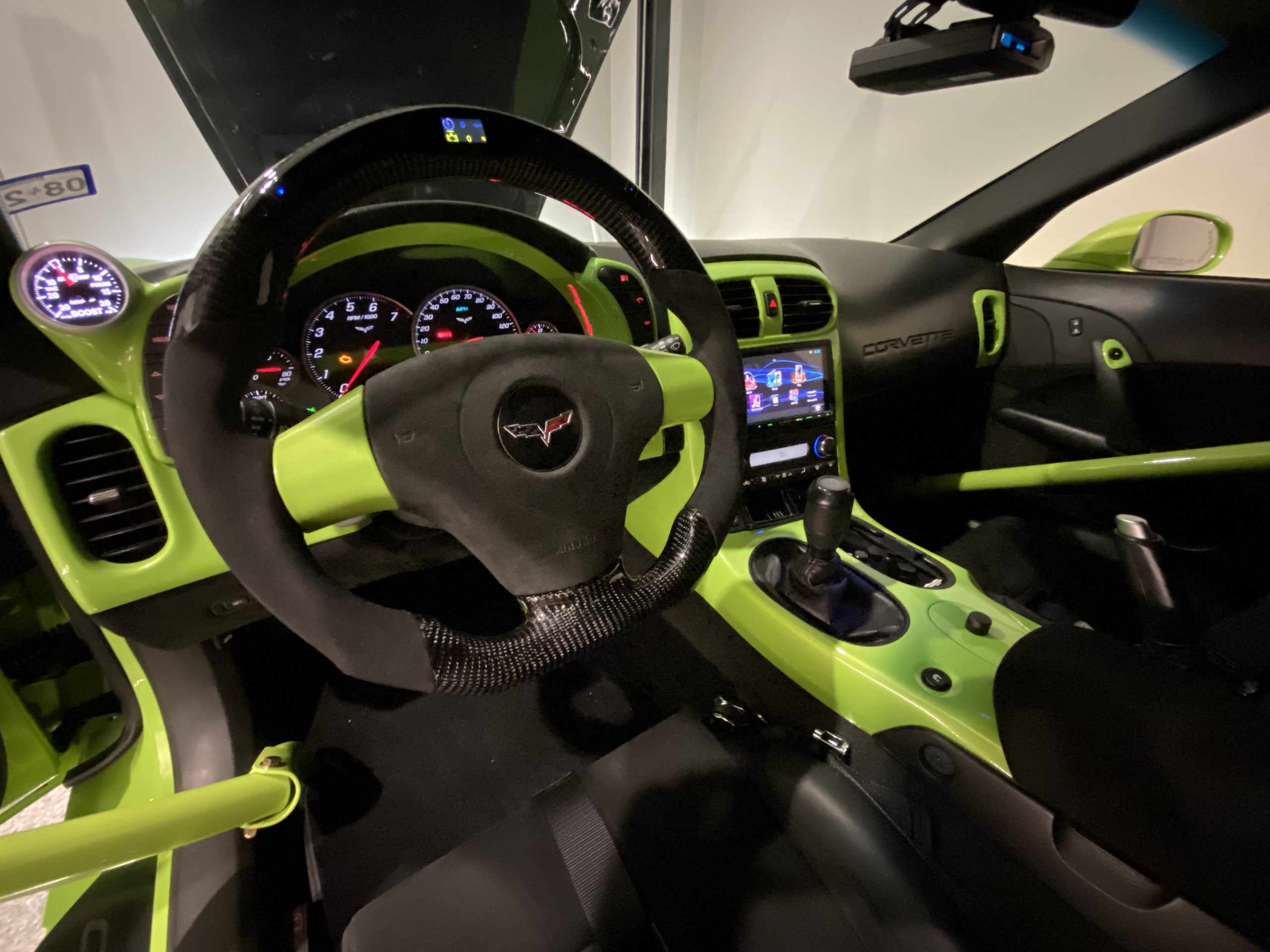 20052012 Corvette/Solstice/HHR Steering Wheel with LED SoCal Garage