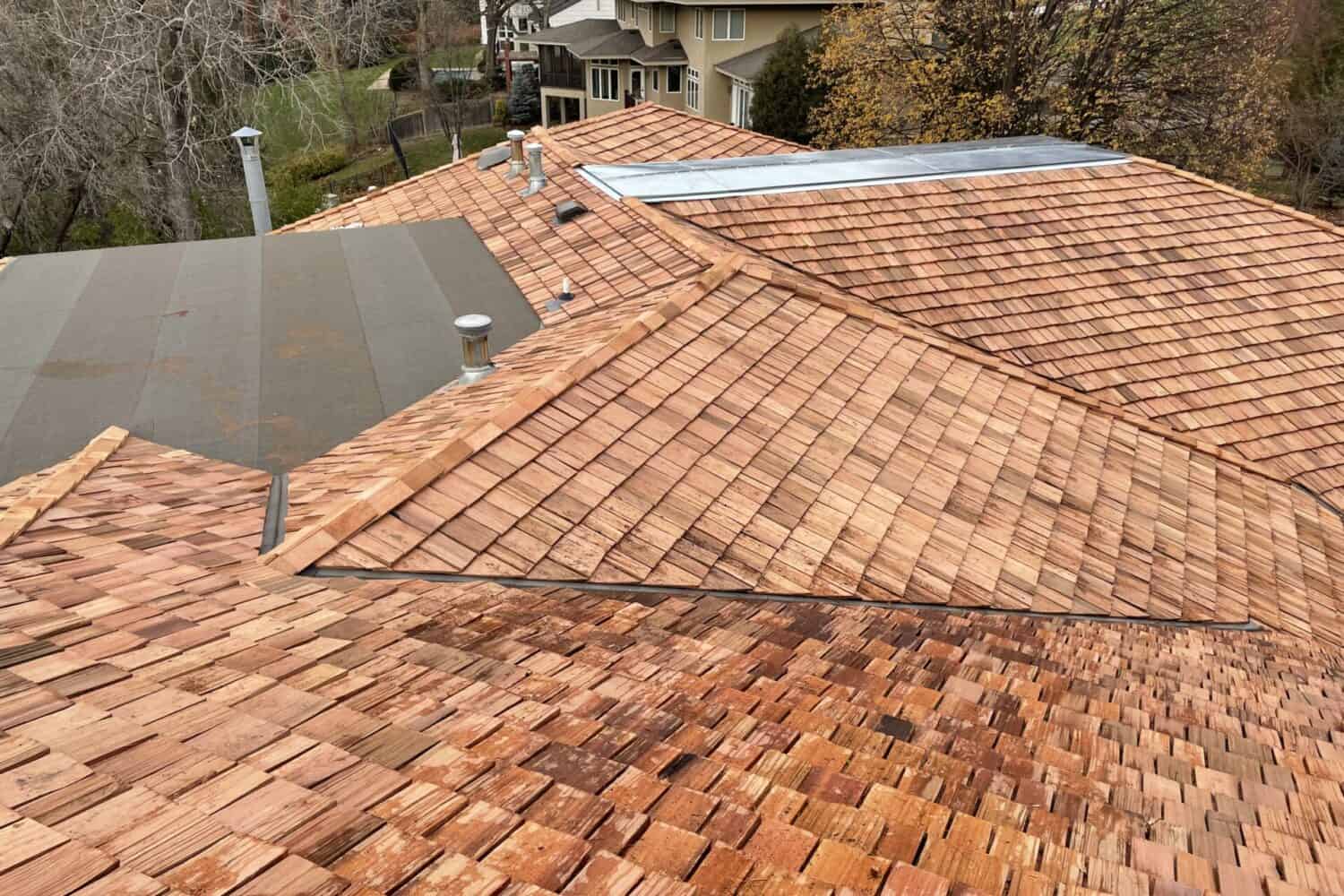 Cedar Roof Shingles Summit Construction Group