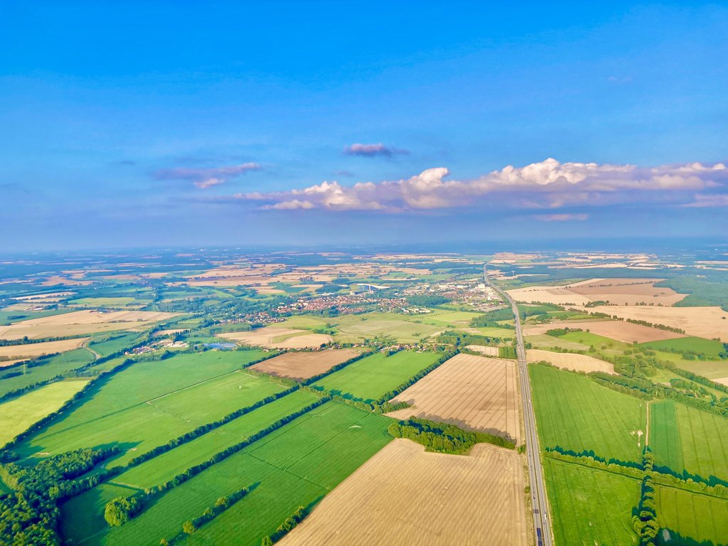 Schaalseestadt Luftbilder der Schaalseeregion