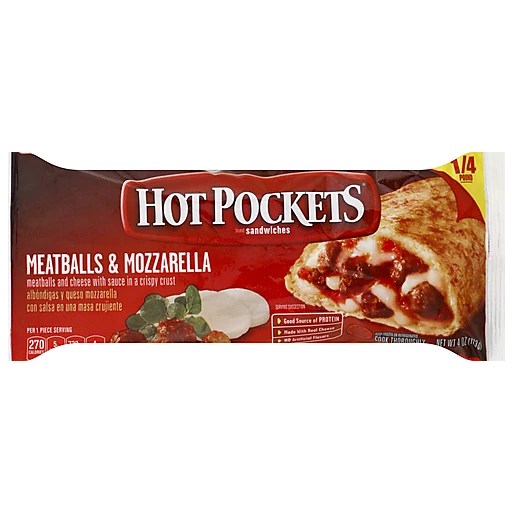 Hot Pockets Meatballs 8 count (frozen food) Schade Distributing