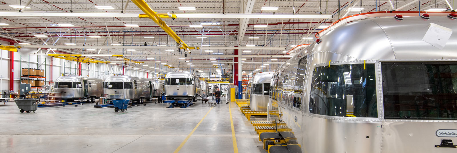 Airstream Manufacturing Facility Jackson Center, Ohio Schaefer