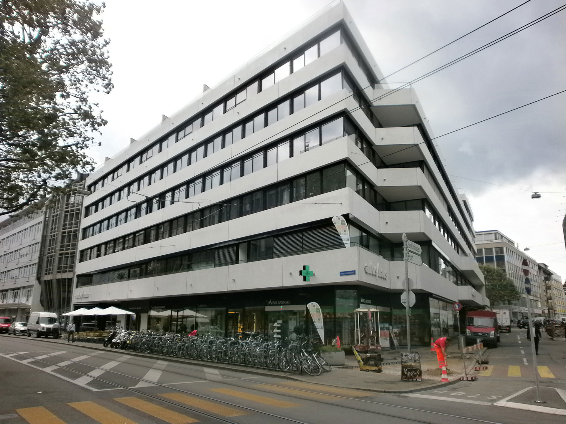 Wohn und Geschäftshaus "Anfos Haus", Basel SCHAKO Deutschland