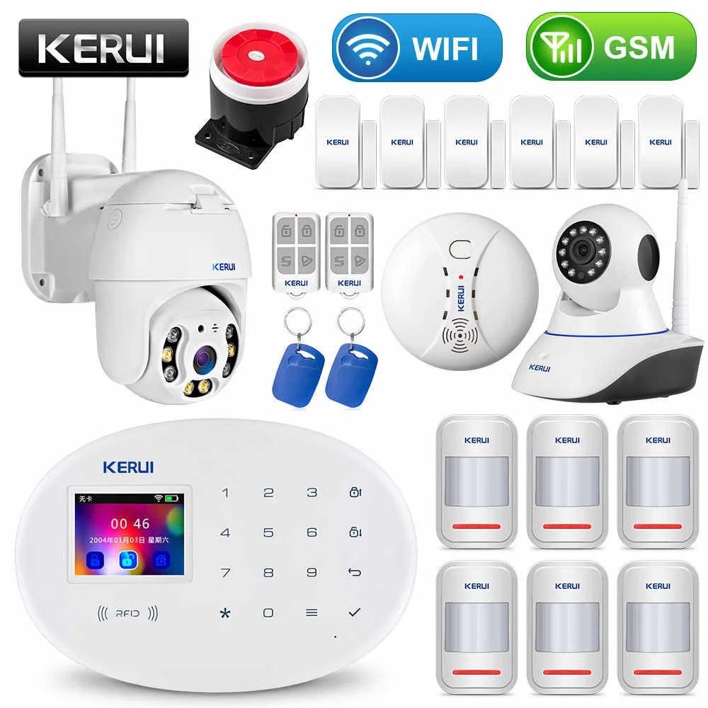 KERUI WIFI GSM Home Security Alarm System Schäun Electric High