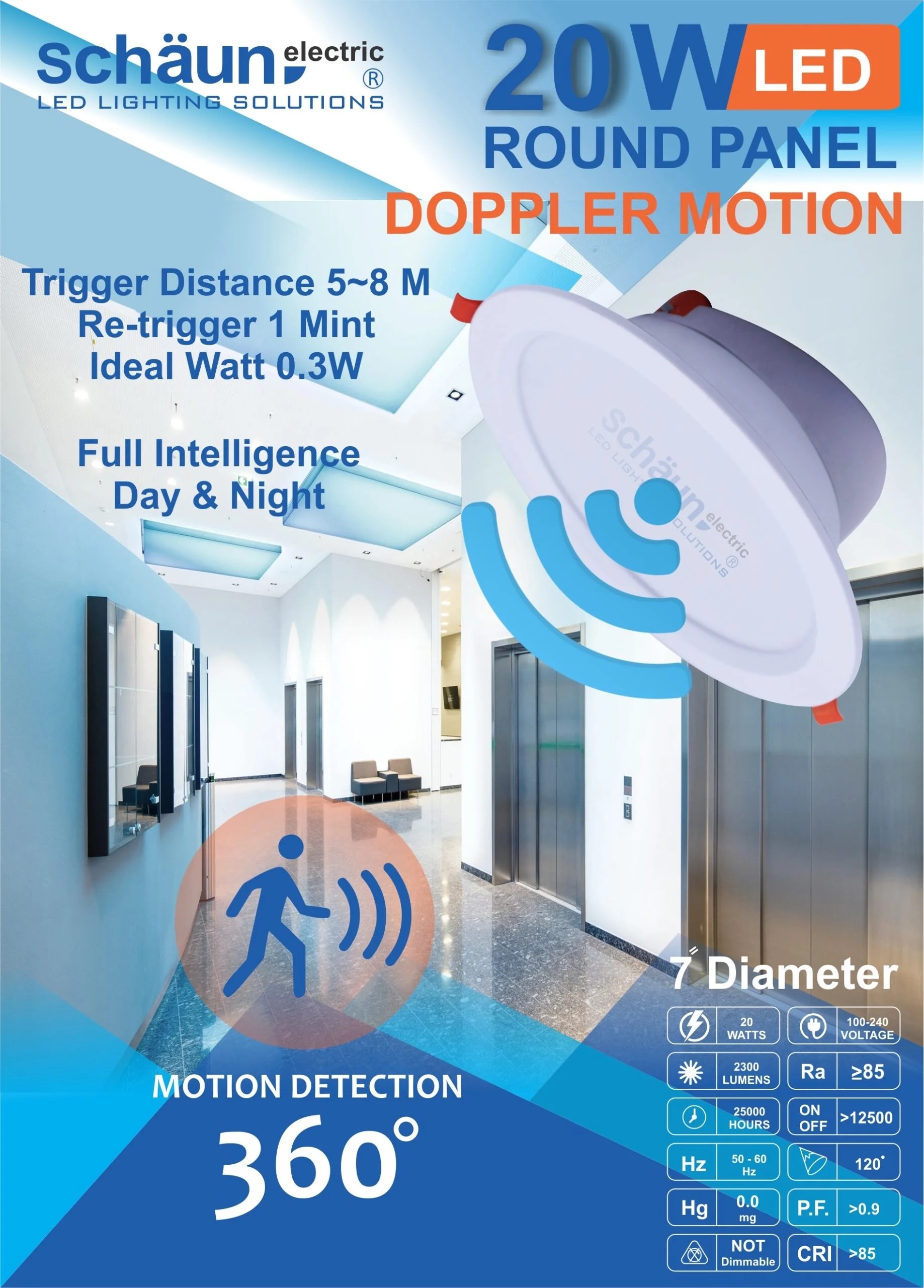 Motion Sensor Downlight Price in Pakistan Schaun Electric
