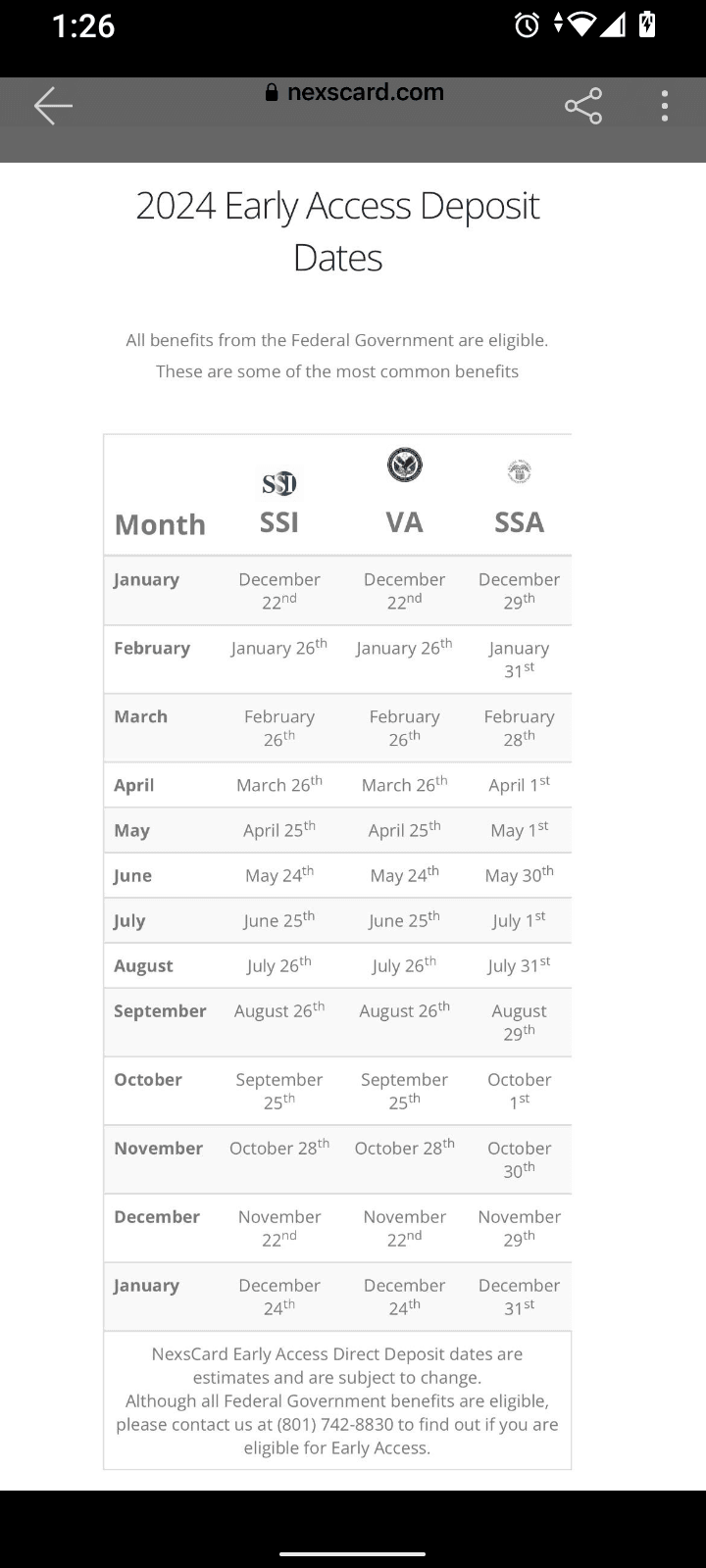 Netspend Ssi Payment Schedule 2026