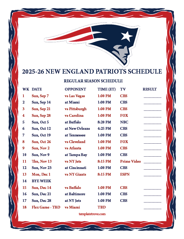 2026 patriots schedule(06)