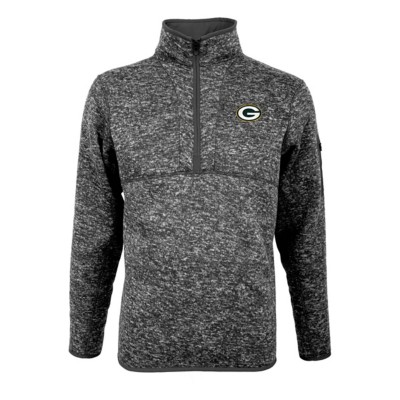 Antigua Green Bay Packers Fortune 1/4 Zip Top