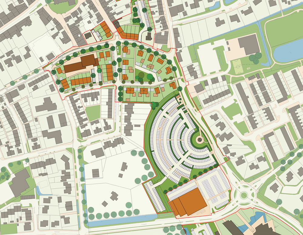 Domburg Kaart Nederland Capital Scheffer Consultancy Domburg Singelgebied