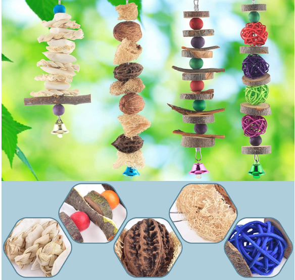 Bird Chew Toys Scheham