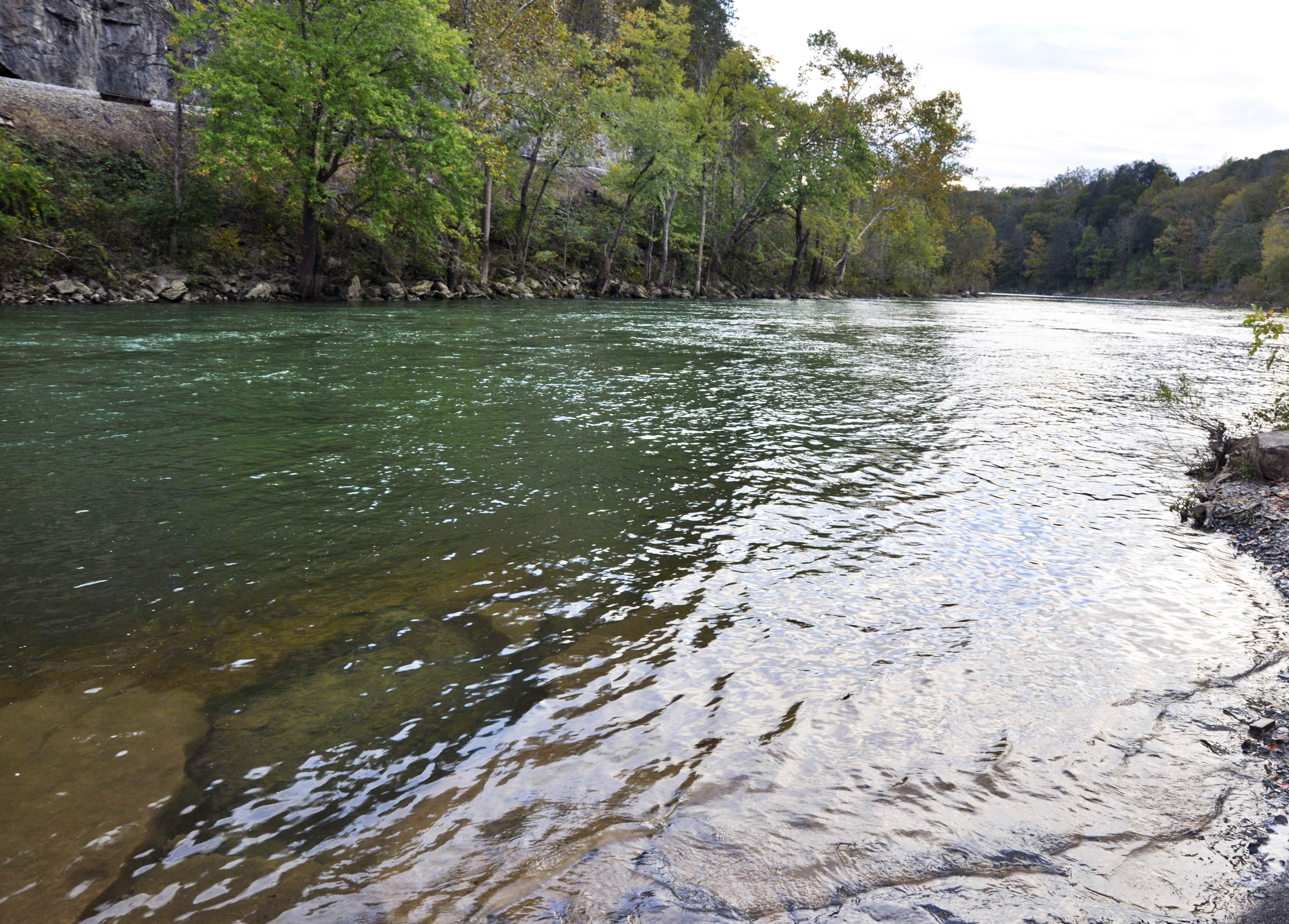Greenbrier River, West Virginia The 5th Wheel Now on 4 Wheels