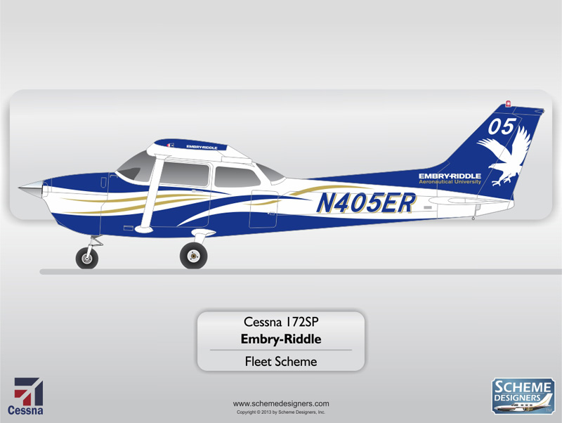 Cessna 172 Paint Scheme Aircraft