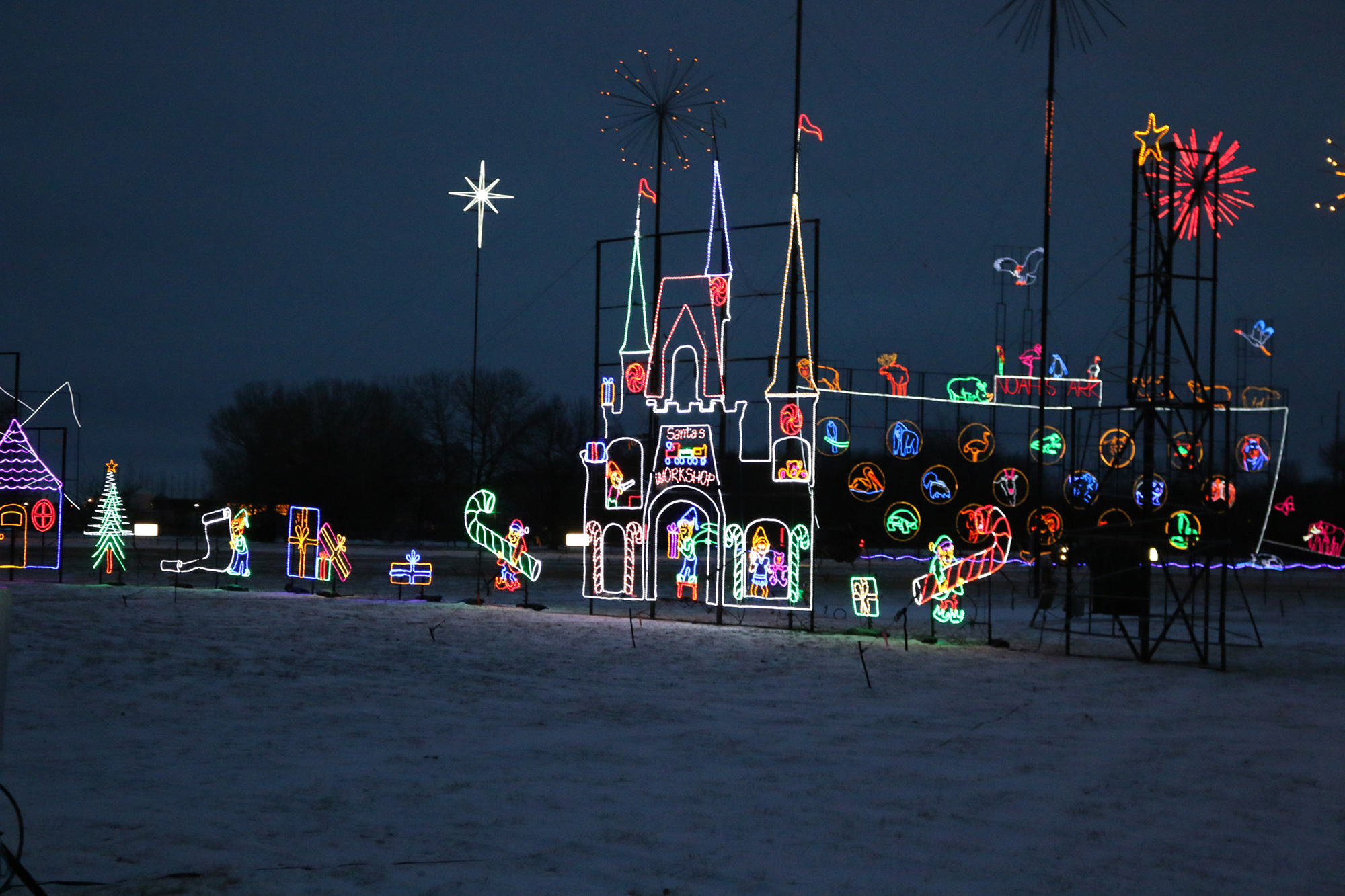 Light Tunnel, Enchanted Forest, Forestry Farm, Saskatoon,, 42 OFF