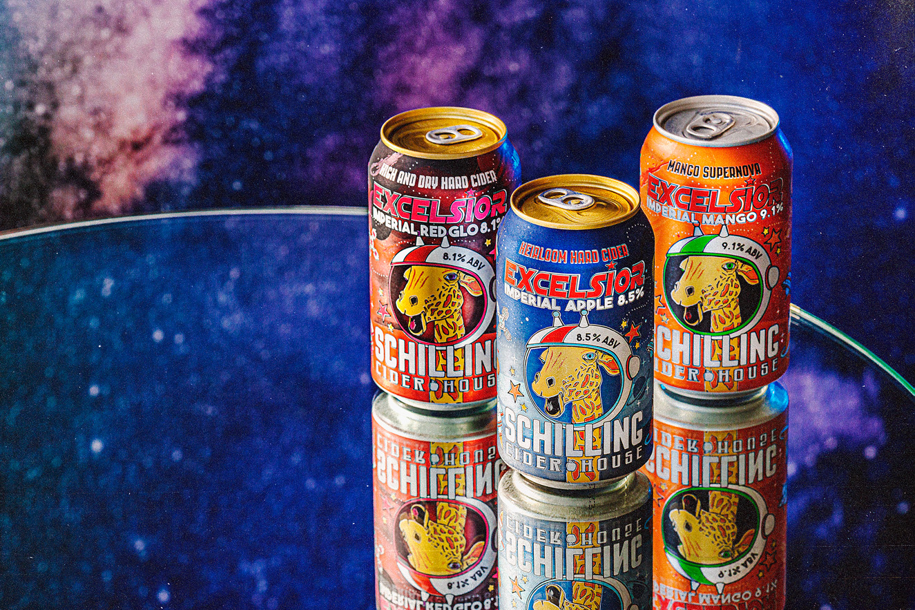 Schilling Hard Cider Characters