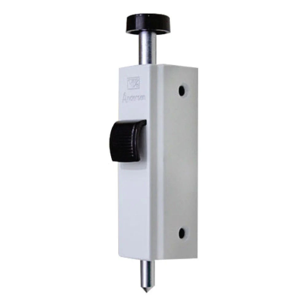 Andersen Gliding Patio Door Auxiliary Foot Lock White Schillings