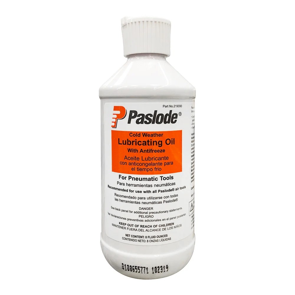 Paslode Cold Weather Air Tool Oil with Antifreeze 8 oz. Schillings