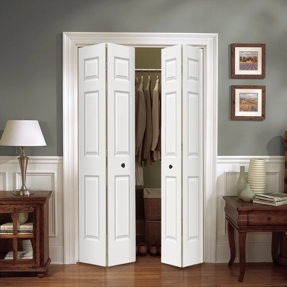 Hollow Core Colonist 6Panel Bifold Door 72" x 80" Schillings