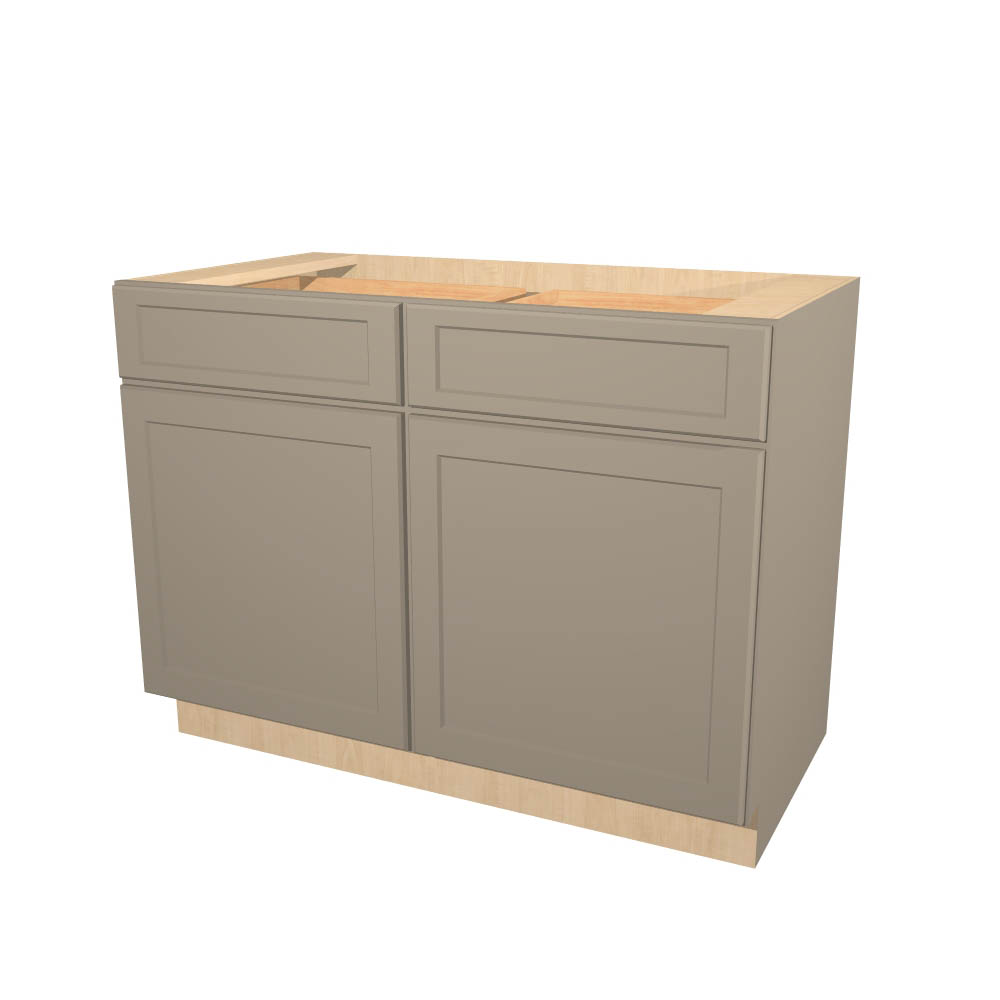 Medallion Lancaster Frappe 45"W x 341/2"H Double Drawer Base