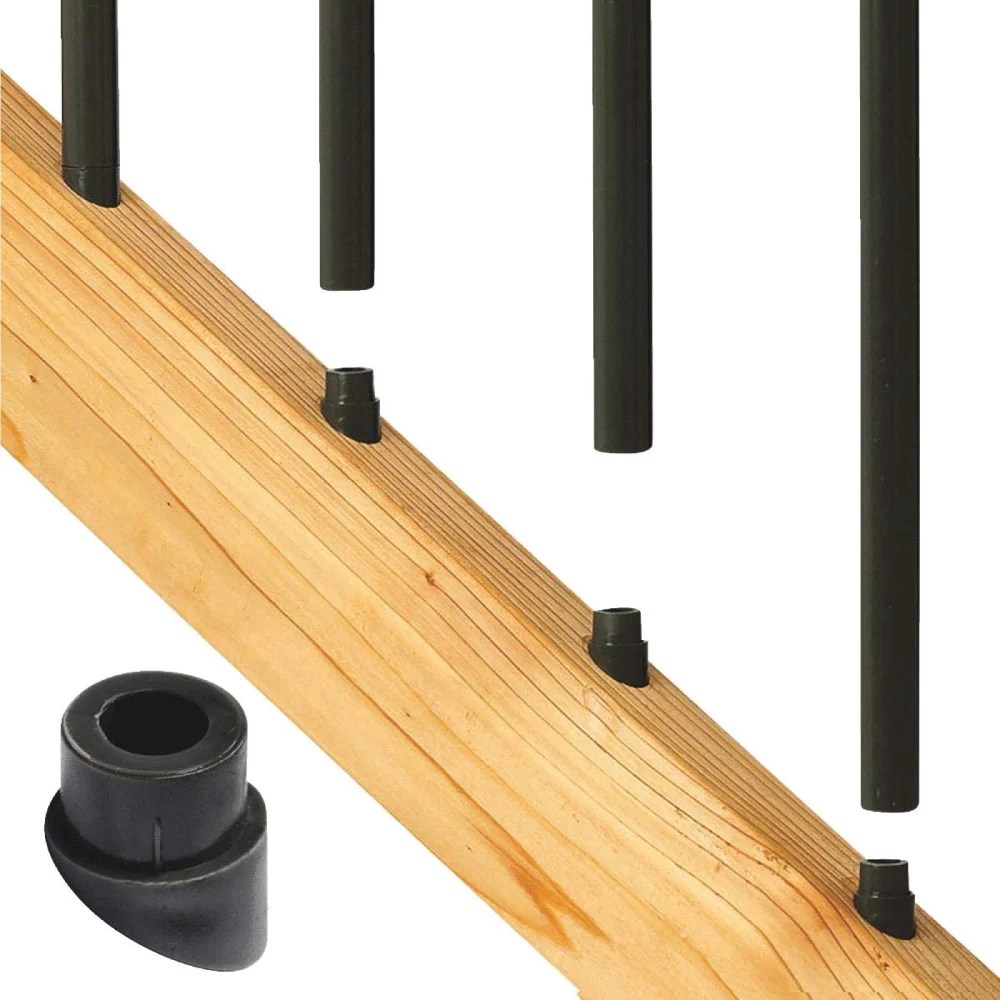 Deckorators Round Baluster Stair Connectors Black (20 Pack) Schillings