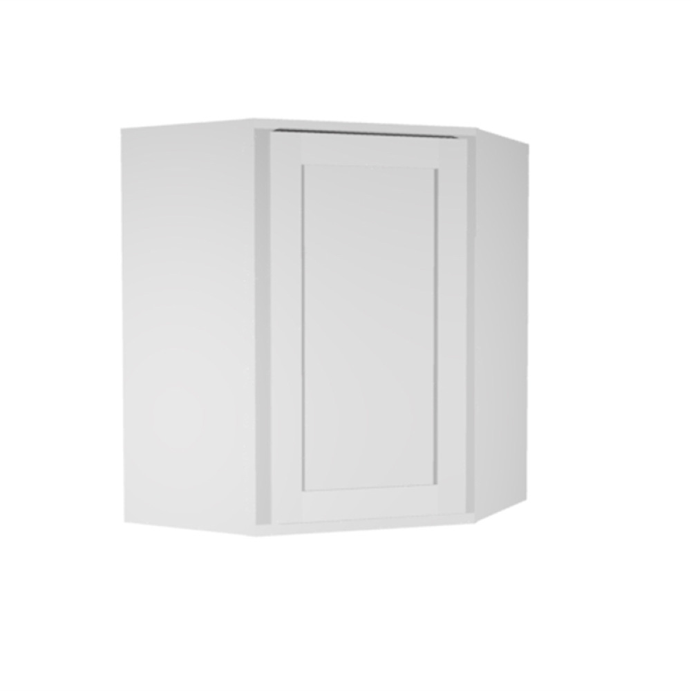 Spring Orchard Maple White 24" x 30" Diagonal Corner Wall