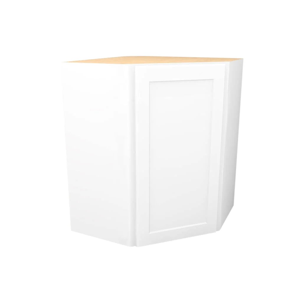 Medallion Lancaster Sea Salt 24"W x 30"H Corner Wall Hinge Left Schillings