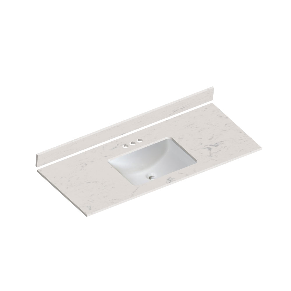 Canyon Mist Engineered Stone Vanity Top 49″ x 22″