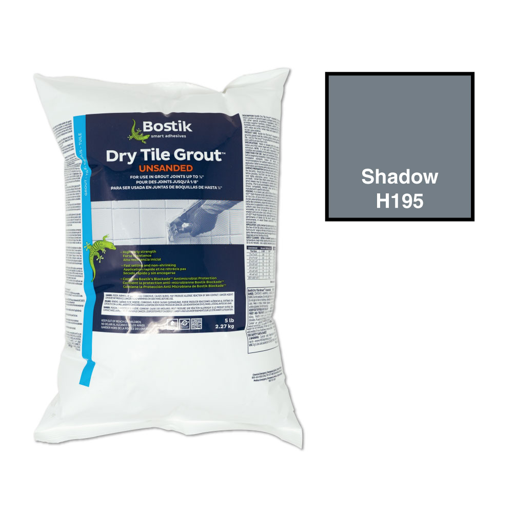 Bostik Dry Unsanded Grout 5 lbs Shadow H195 Schillings