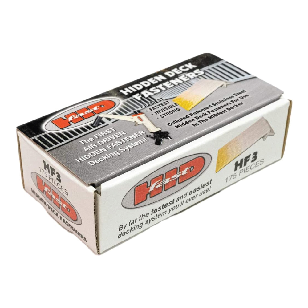 Hidfast Hidden Deck Fastener HF3 (100 sq/ft) Schillings