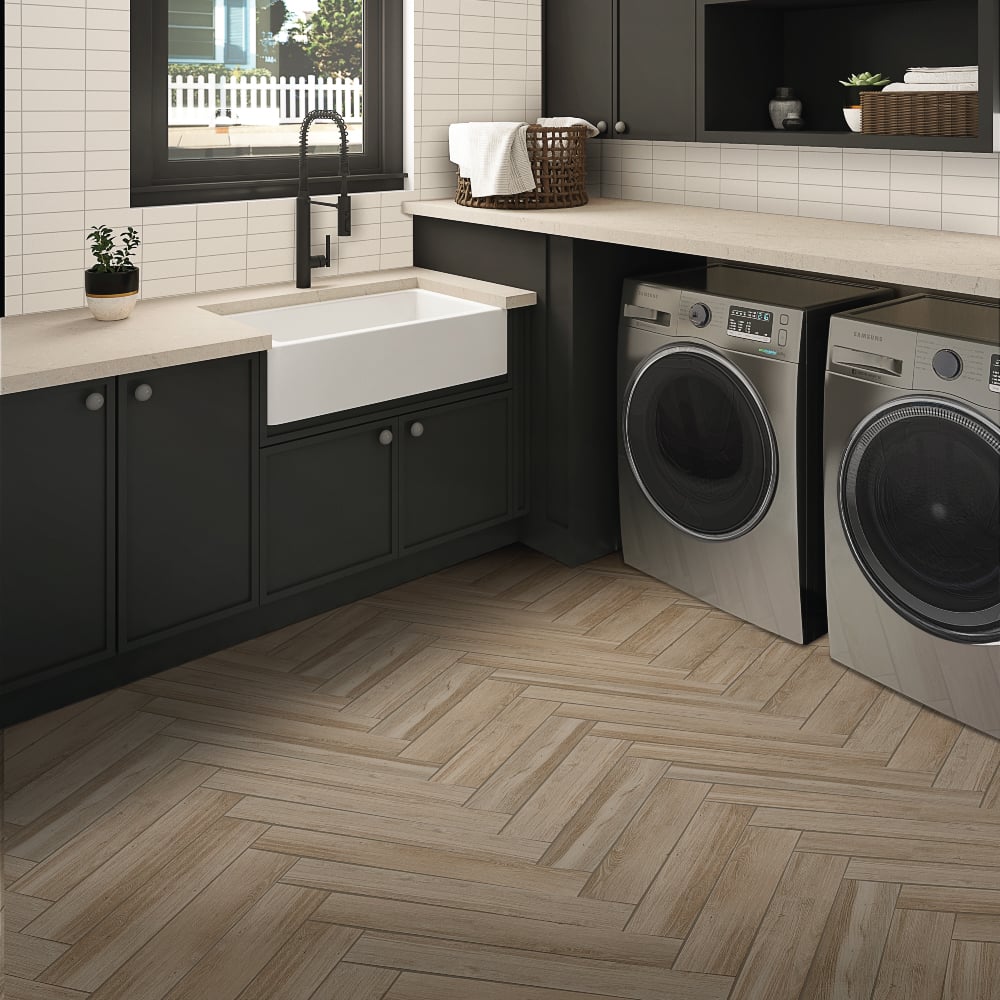 Daltile Saddle Brook Oak Trail Porcelain Tile 6" x 36" (13.05 sq/ft per