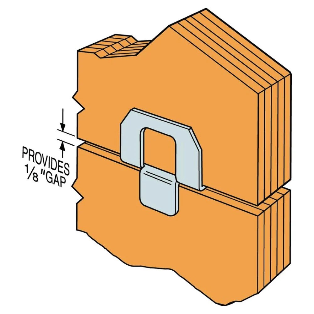 PSCL 5/8" Plywood Sheathing Clip (250Pack) Schillings