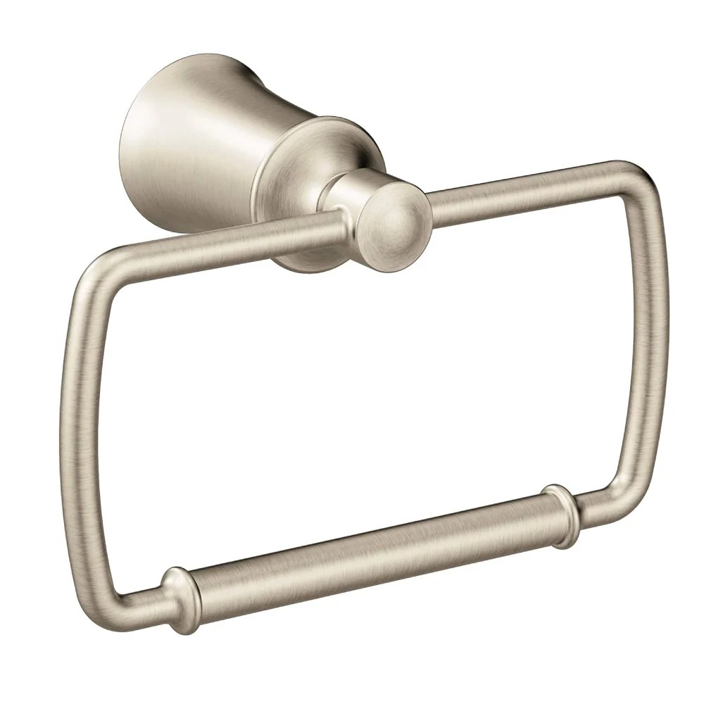 Moen Dartmoor Hand Towel Ring Brushed Nickel Schillings