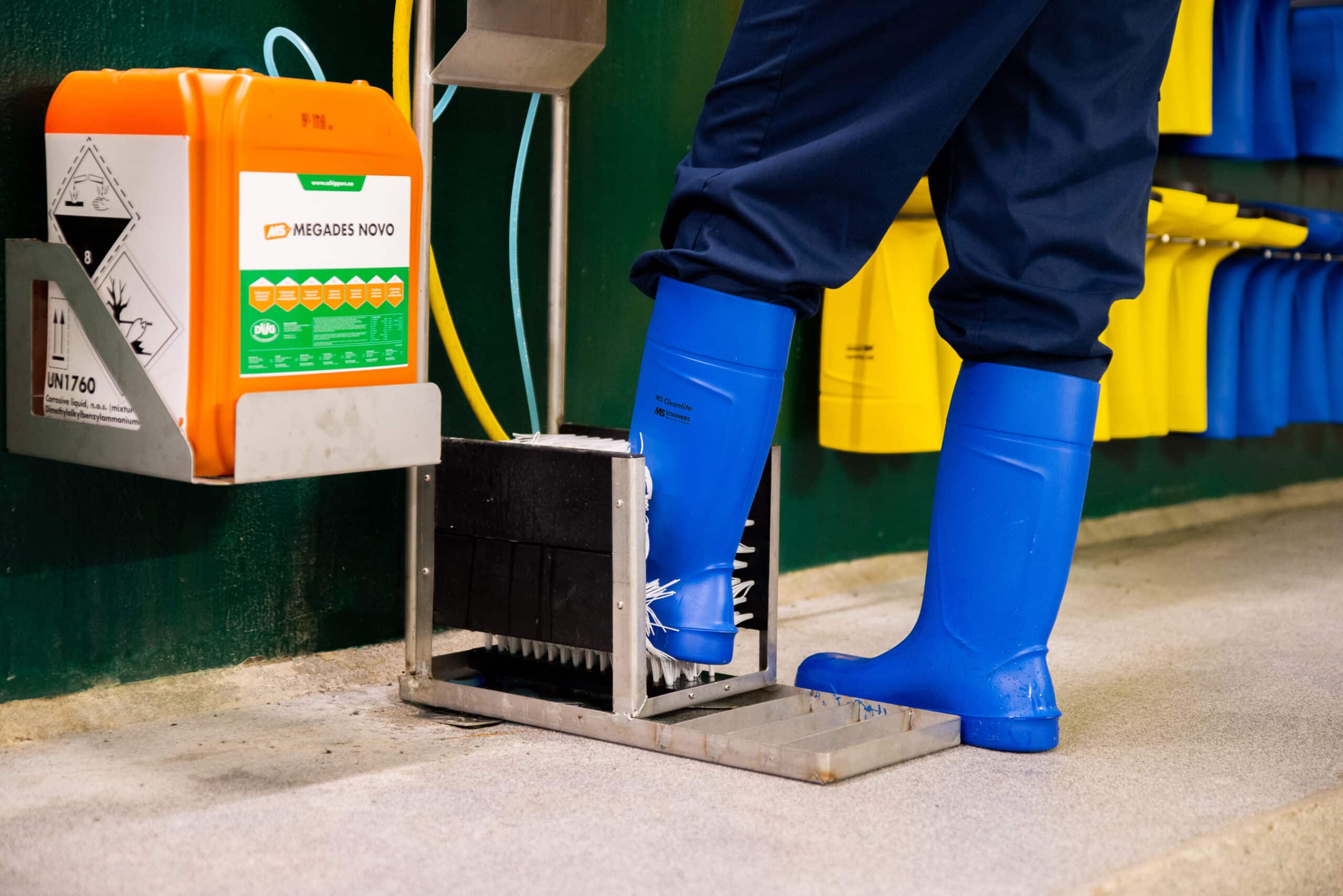 Hygienic entry Schippers USA